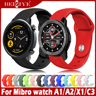 Sport silicone Strap For Mibro watch A1 A2 Strap Smart Watch Band Mibro watch X1 C3 Strap Smart Wris