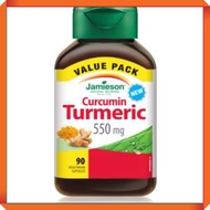 Jamieson - 特強高濃縮薑黃素精華 (550 毫克) 90 粒 相當於3000毫克薑黃 關節健康 護肝 (效期: 04/2028)