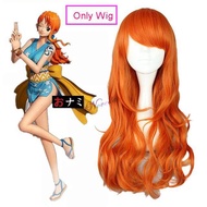 Japanese Anime Nami Cosplay Costume Wig One Kimono Dress Women 6 Pieces Accessories Suit Halloween Outfit Props SetSet CosPlay№