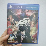 🔥Ready Stock🔥 Used Ori PS4 Games ( P5 PERSONA 5)