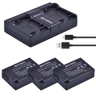 💥Batmax 3X LP-E17 LPE17 LP E17 Baery   B Dual Charger for Canon EOS M3 M5 M6 Rebel T6i T6s T7i 750D 760D 8000D 77D Kiss