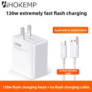 HOKEMP 120W Type-C Charger Fast Charging Suitable for All Smartphone Chargers Charger Set