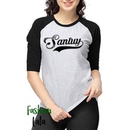 SANTUY RAGLAN WOMEN'S 3/4 SLEEVE T-SHIRT / COOL WOMEN'S TOP
