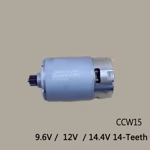 High-quality! Replacement CCW15 9.6V 12V 14.4V 14 Teeth RS-550VC DC Motor For Makita Electric hammer