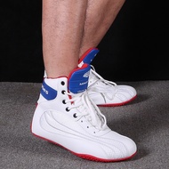 Professional Boxing Shoes for Men Women Breathable Wrestling Shoes High-top Training Sneakers Wrestl