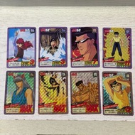 幽遊白書閃卡 1993-1994 激鬥no.1-132 12閃卡白卡全套齊 + 4張特別雙面閃卡 MIJ (多要可少議))