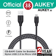 Aukey CB-BAM1 Data Cable Micro USB Braided Nylon USB 2.0