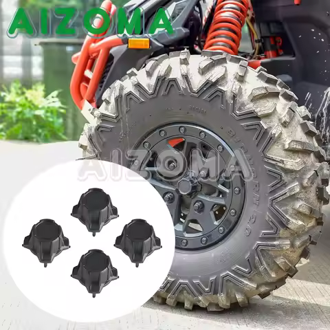 For Can-Am Maverick X3 Wheel Tire Rim Hub Cap Cover Plastic For Can-Am Maverick X3 4x4 DS XMR XRC Tu