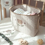 Baby Crib Hanging Bag Bedside Storage Bag Baby Toy Diaper Diaper Bag Children's Large Capacity Fabric Storage Bag