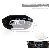 Motorcycle Dashboard Screen Protector Speedometer Protective Film For HONDA CB300F CBR500R CBR500F C
