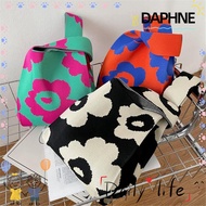 DAPHNE Wrist Bag Casual Knot Handmade Tote Bag