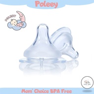 OGO Poleey Baby Original Puting Pupici Suitable For Wide Neck PIGEON  Bottle Pacifier  Ready Stock