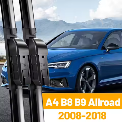 For Audi A4 B8 B9 Allroad Front Wiper Blades 2008-2018 2010 2011 2012 2017 Windscreen Windshield Win