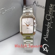 Jam Tangan Alexandre Christie Wanita Original AC2799 Silver ORI 100%