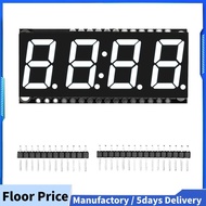 HT16K33 LED Display Module 4 Digit 7 Segment 0.56 Inch Time Clock Indicator Tube Module White