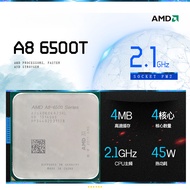Loose Film-AMD A8-6500T Quad-Core APU FM2 2.1 Ghz Main Frequency Desktop CPU 45W