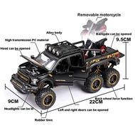 [DIECAST] 1:28 Diecast SUV FORD F150 RAPTOR wth BIKE METAL