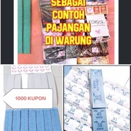 SN07 mainan anak lotre cabut kosongan isi 1000