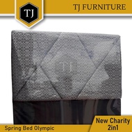 Olympic Springbed New Charity 2 in 1 / Kasur Spring Bed 2in1 Sorong