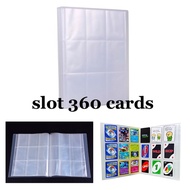 360 cards card album / pokemon yugioh vanguard mtg kpop trading card toploaded card sleeves