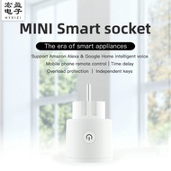 16A European Standard WiFi Smart Socket Timing wifi Socket Industrial Socket Remote Control Round So