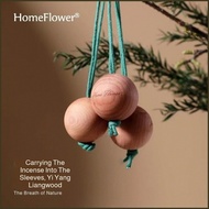 Natural cedar ball diffuser wood for home and car use, insect-proof, moth-proof and moisture-proof