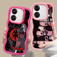 MERAH D-21 Naruto Akatsuki Pink red Casing for ITEL S25 Ultra A50 A90 P55 A80 black