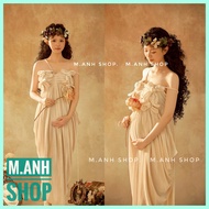 Beautiful Maternity Concept Maternity Photography Gown Set