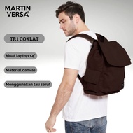 MARTIN VERSA TR1 Canvas Laptop Backpack 14" - Notebook Travel Backpack 40x27x15 cm 16 L