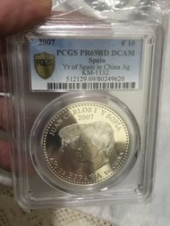 2007年西班牙中國年紀念銀幣