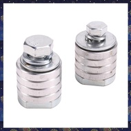 (F  Z)2PCS M14 M10 Angle Grinder Adapter Grooving Machine Adapter Conversion Kit Flange Metal Lock N