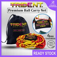 Trident Premium Ball Carry Net (5 Balls) Jaring Bola Beg Bola Ball Holder Carrier Basketball Net Net