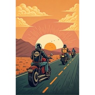 Vintage Poster A3+ | Unique Retro Wall Decoration | AP310 Paper – HM ART STORE