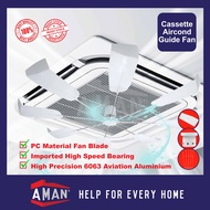 Aircon Guide Fan Central Aircond Wind Guide Fan Aircon Fan Cassette Fan Cassette Aircond Fan Fast Cooling Cool Fan Kipas