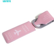 LAFAYE PVC Luggage Tag, Boarding Pass Information Card Airplane Suitcase Tag, Aircraft Consignment C