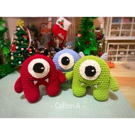Amigurumi Baby Monster, Monster knitted doll