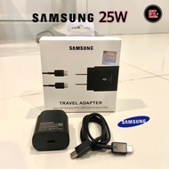 ชุดชาร์จSamsung 25W ชุดชาร์จซัมซุง 25W [ หัวชาร์จ + สายชาร์จ ] PD Type c to Type c รองรับชาร์จเร็ว F