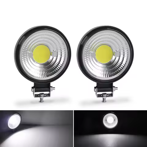 2PCS/1PC 3" COB Led Work Light Bar Offroad 12V 24V Auto Fog Lamp For 4x4 LED Tractor Spotlight Truck