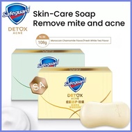 ❁ ∆ ♨ Safeguard DETOX Acne Soap Dual Use Wash 99.9% Bacteria New Old Packaging Random Chamomile Whi