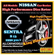 NISSAN SENTRA B13 Disc Rotor Drilling Slotted High Resolution Disc Rotary/