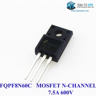 [COMBO] 4 MOSFET 8N60C FQPF8N60C TO-220 7.5A 600V Channel N [HTE Quy Nhon CN2]