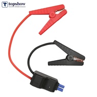 TOPSHOW Car Jump Starter 650A 12V With EC5 Plug Connector Emergency Clip Intelligent Clamp Booster A