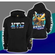 Hoodie Sweater Jaket Motor XTC Indonesia - High Quality EXALT TO COITUS HITAM
