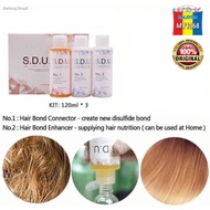 Sdu CAREPLEX bond connector, hair core, do it before chemical treatment or mixed with bleach 120mlx3