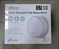 TP-Link Deco X50-PoE AX3000 雙頻完整家庭 Mesh Wi-Fi 6 Router (以太網路供電) ( 2 pack )