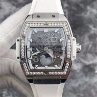 Hublott Watch Big Explosion Original Diamond Titanium Metal Automatic Mechanical Female Watch