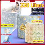 Storage box for clothesBlanket Comforter Organizer Beg Beg Simpan Cadar 220L Organizing box Beg Toto