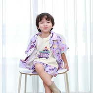 ISPACE01 l Shirt Top and Shorts (3items) Children's Set (Ispace Collection)