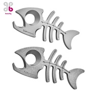 [Baosity] Keychain Bottle Opener Practical Bar Tool Multi Tool Fishbone EDC Gear Keychain