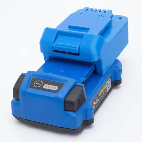 Batteries Converter Adapter for Kobalt 24V to For Dewalt/Bauer/Craftsman/RIDGID/Milwaukee Tools (Wit